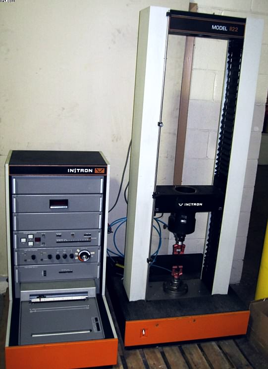 INSTRON Tensile Tester, Model 1122, tested and runs,